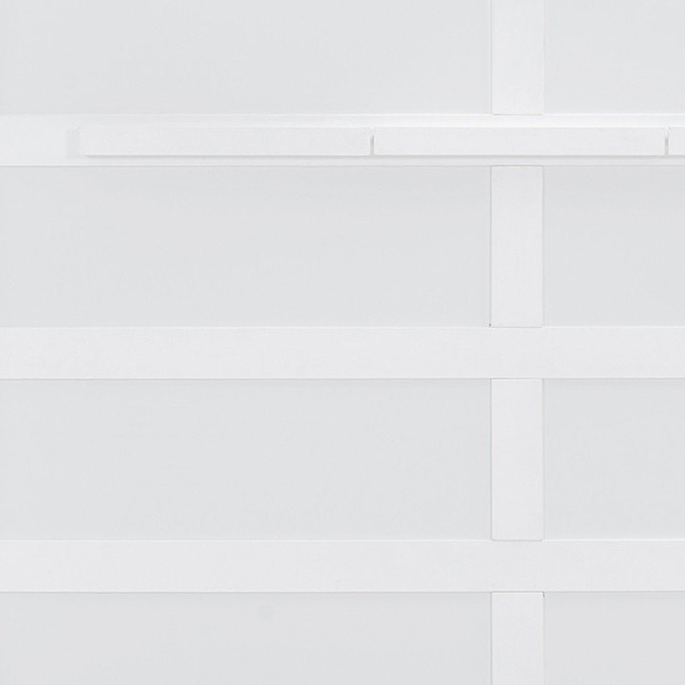 White Wood Queen Murphy Bed