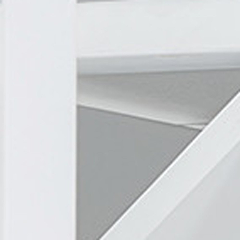 White Wood Queen Murphy Bed