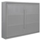 Gray Wood Queen Murphy Bed