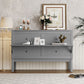 Gray Wood Queen Murphy Bed