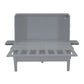 Gray Wood Queen Murphy Bed