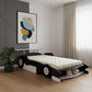Black Wood Full Bed Frame
