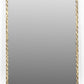 48" Brass Iron Framed Accent Mirror