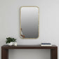48" Brass Iron Framed Accent Mirror