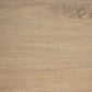 26" Natural and Gray Solid Wood and Iron Counter Height Bar Chair