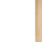26" Beige and Natural Fabric and Solid Wood Low Back Counter Height Bar Chair