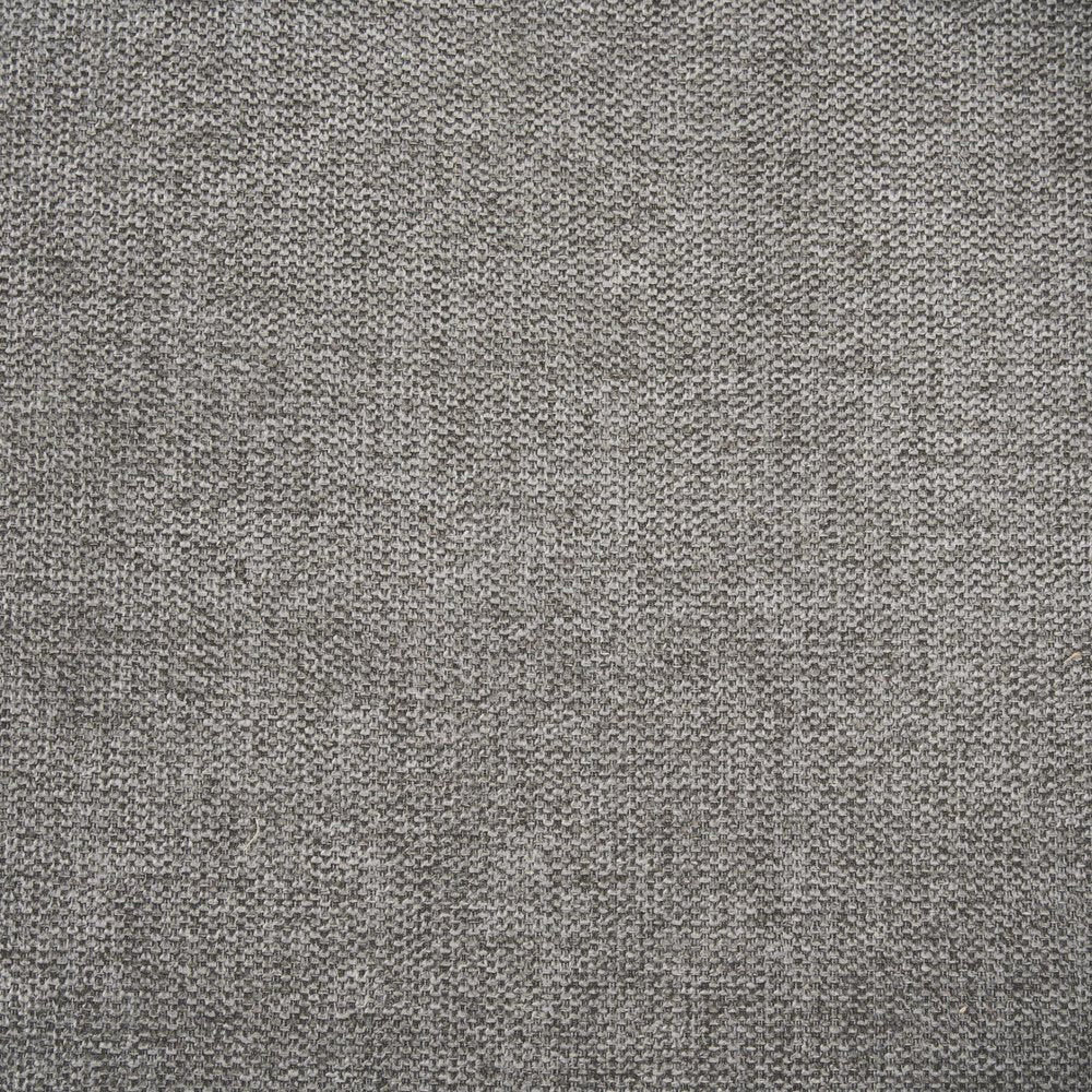 30" Gray and Black Fabric and Metal Bar Height Bar Chair