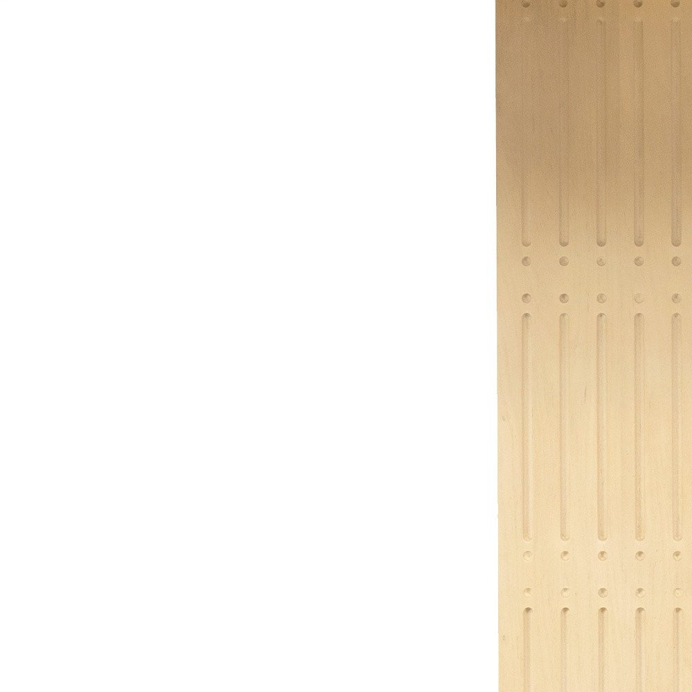 48" Natural Solid Wood Pedestal Base Square Dining Table