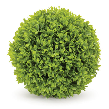 Set of Two 9" Green Artificial Boxwood