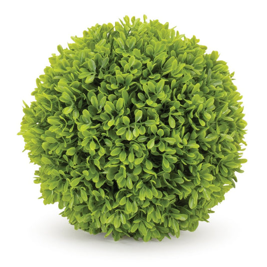 Set of Two 9" Green Artificial Boxwood
