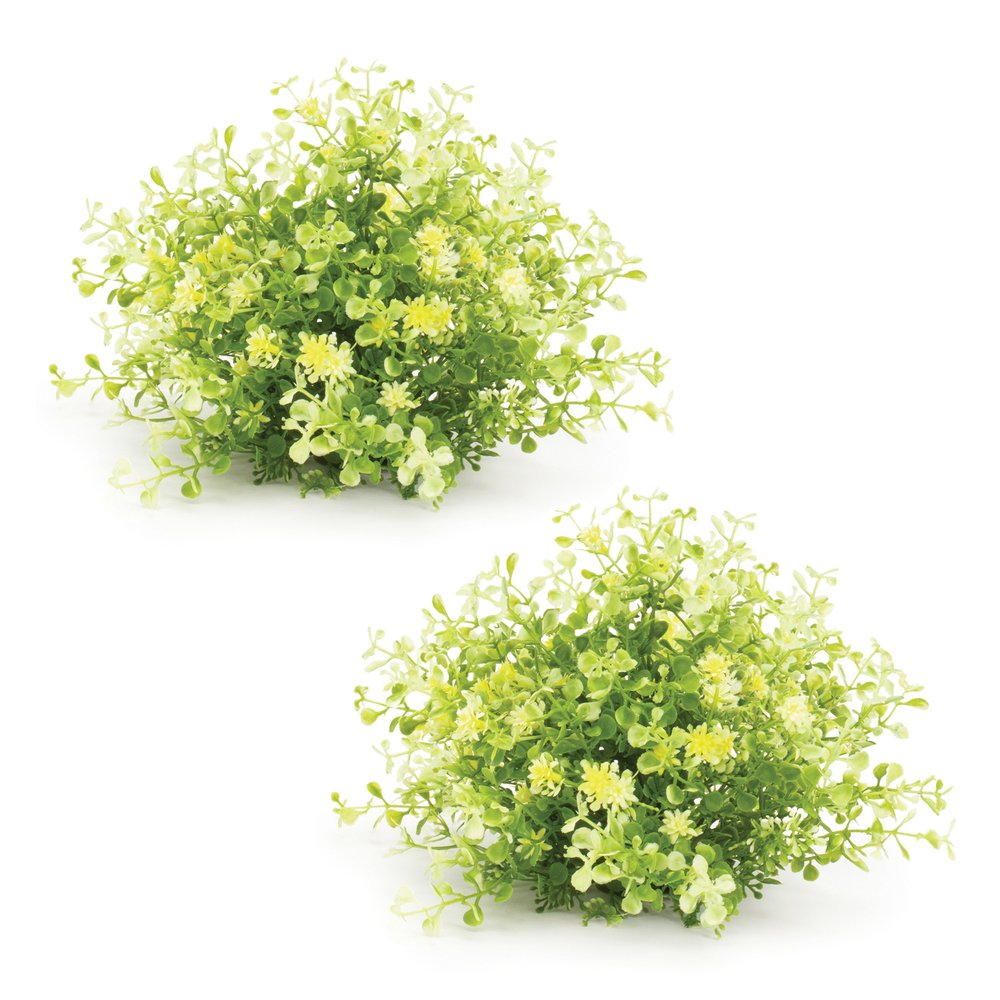Set of Two 10" Green Artificial
