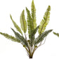 Set of Six 5" Green Artificial Fern