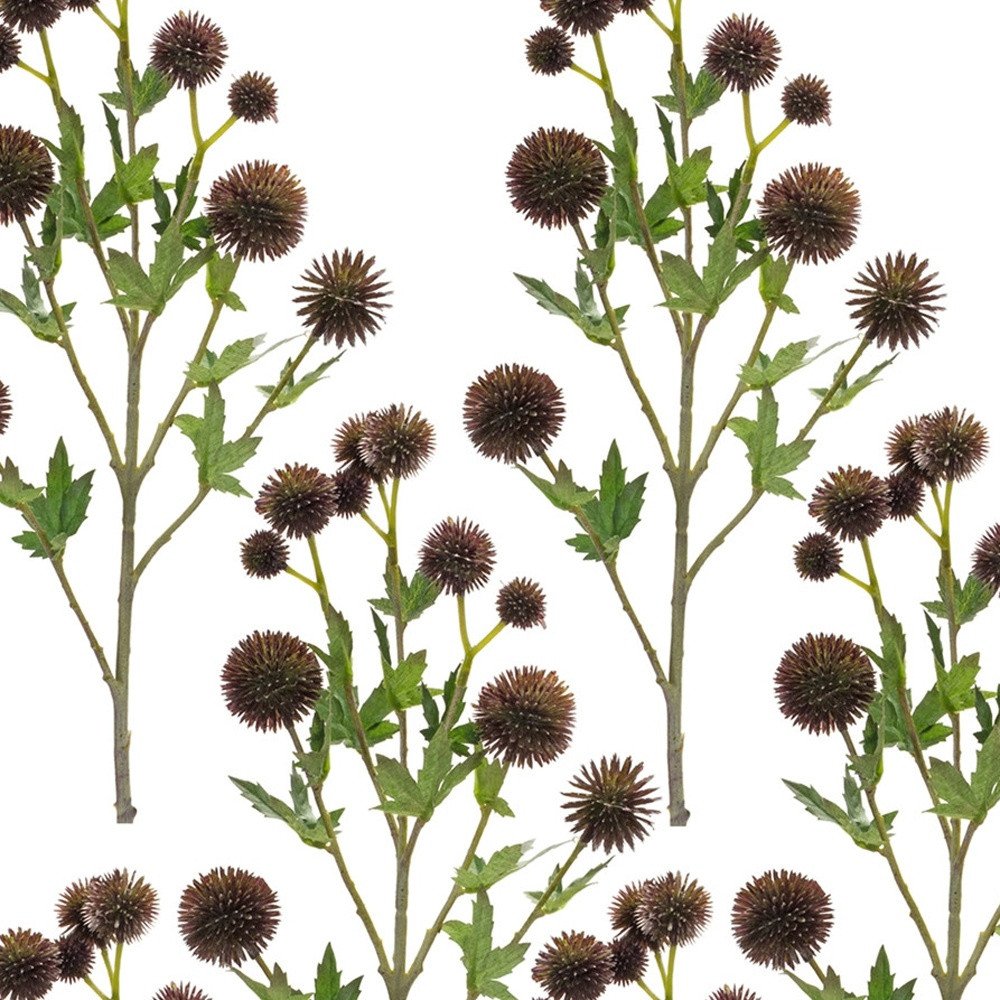 Set of Six 3" Brown Artificial