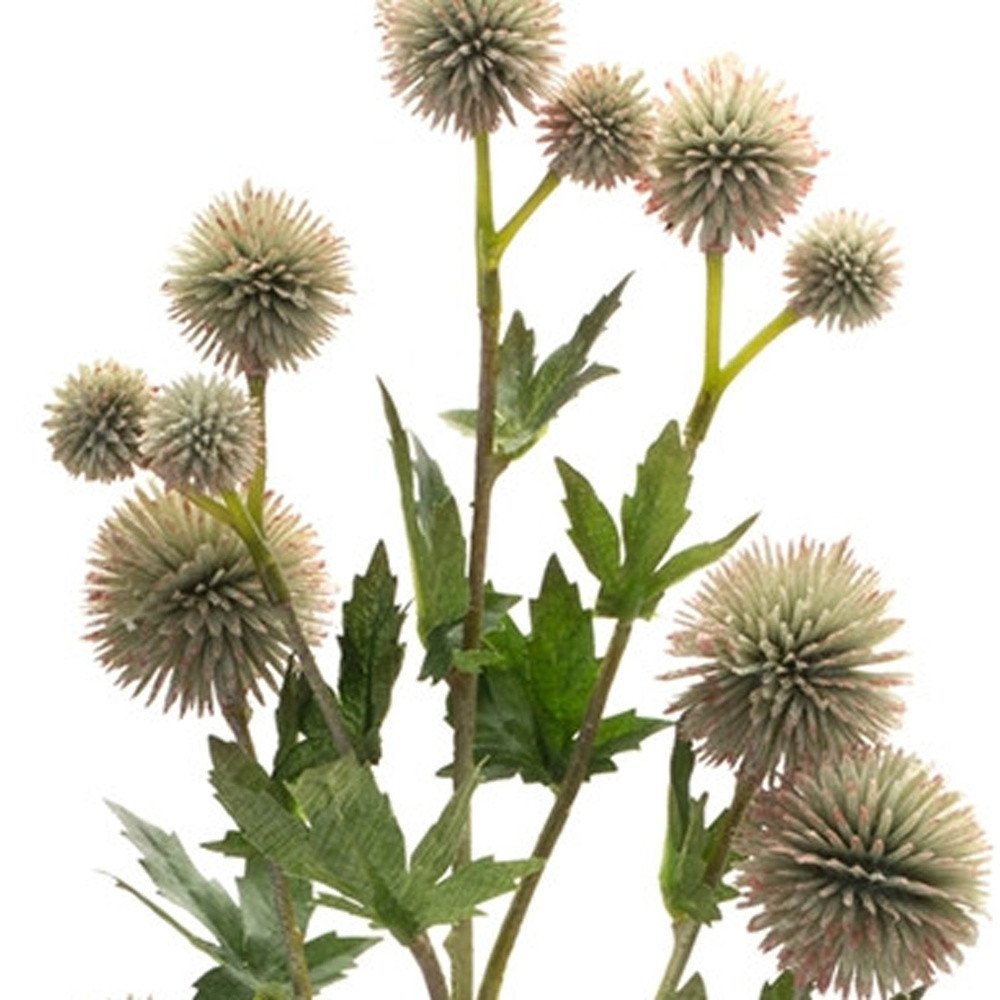 Set of Six 3" Green Artificial