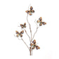 Set of Six 3" Orange Artificial