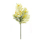 Set of Six 4" Green Artificial