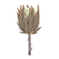 Set of Six 4" Brown Artificial