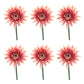 Set of Six 5" Pink Artificial