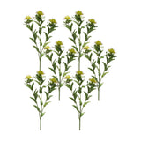 Set of Six 7" Green Artificial