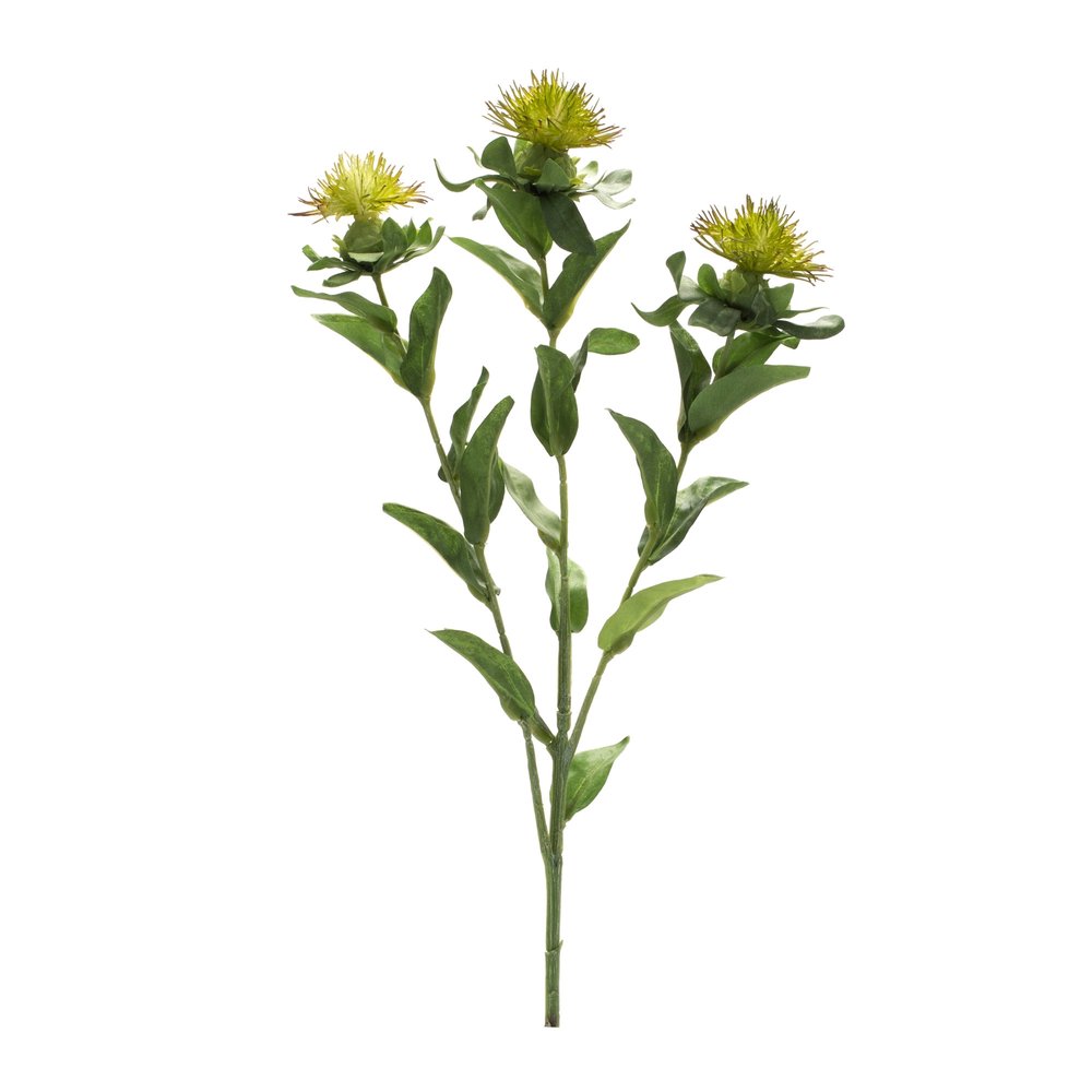 Set of Six 7" Green Artificial