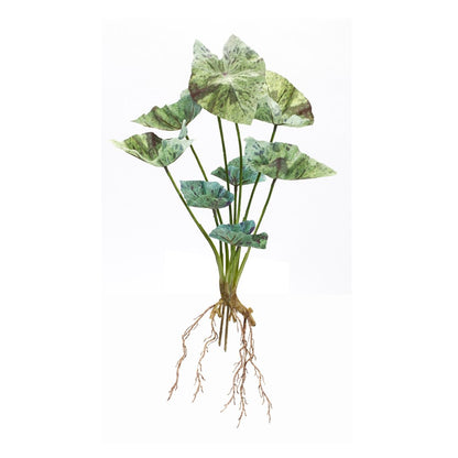 Set of Six 3" Green Artificial