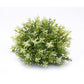 Set of Six 10" Green Artificial
