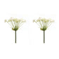 Set of Two 7" Green Artificial