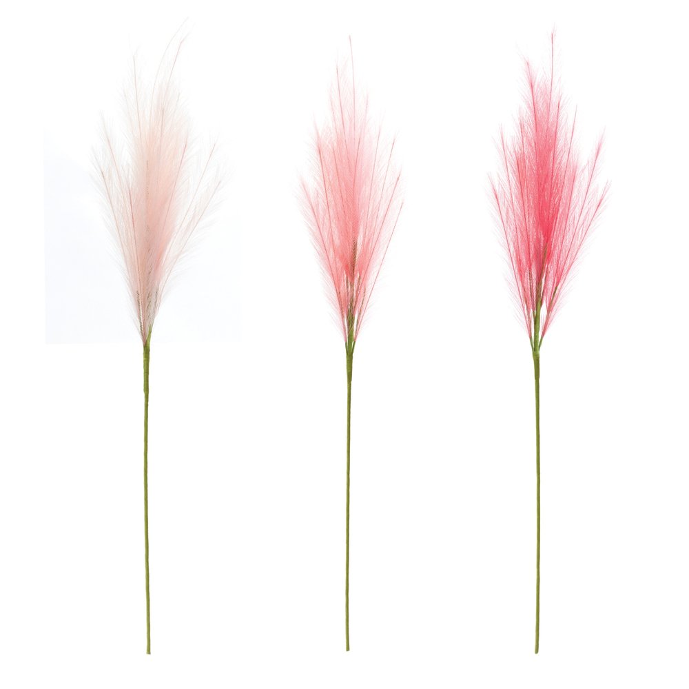 Set of Three 3" Pink Artificial