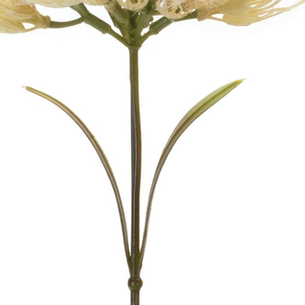 Set of Six 5" Cream Artificial