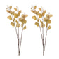 Set of Two 3" Brown Artificial Eucalyptus