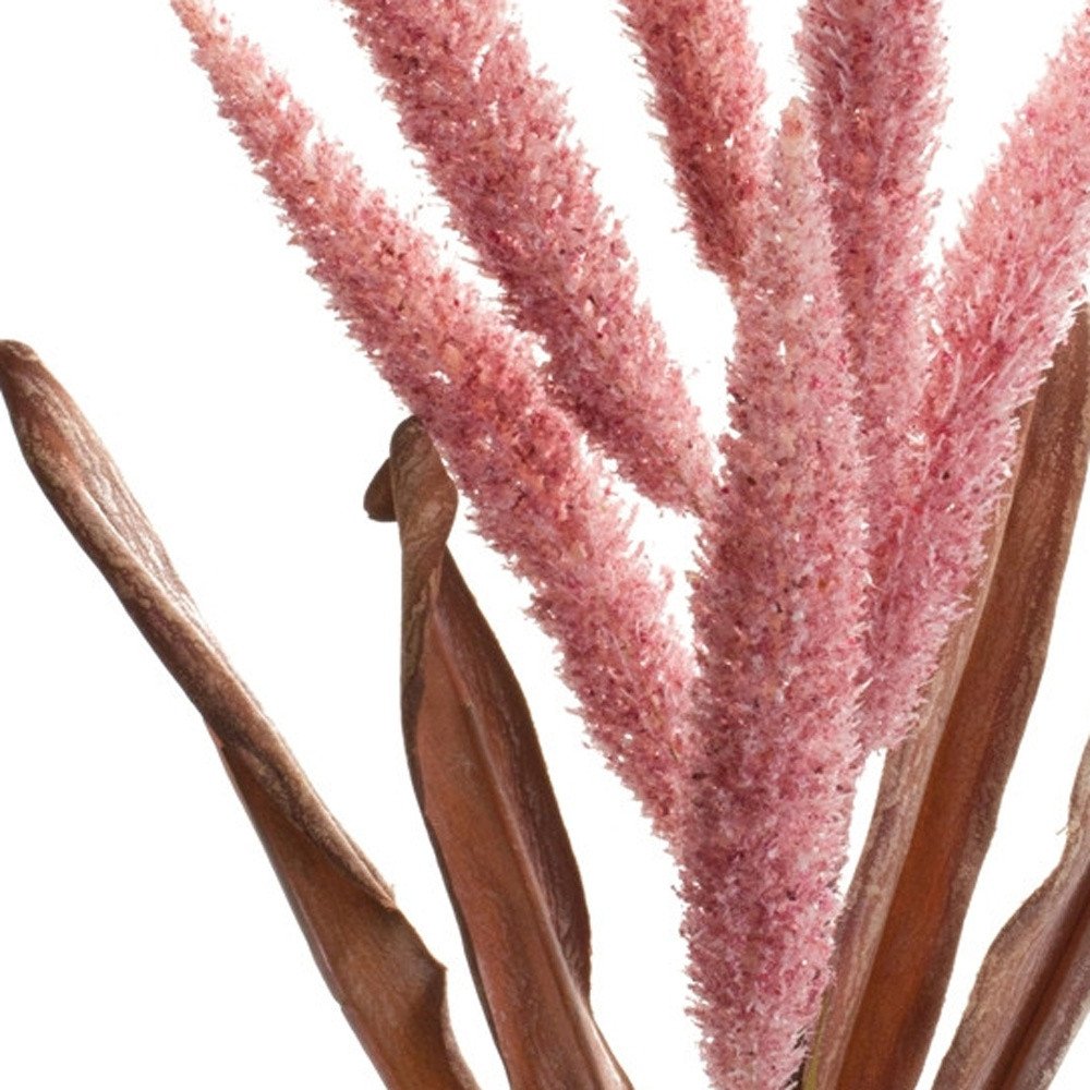 Set of Two 4" Pink Artificial