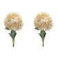 Set of Two 10" White Artificial