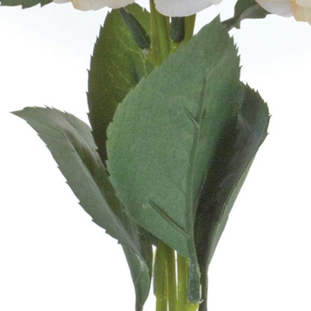 Set of Two 10" White Artificial