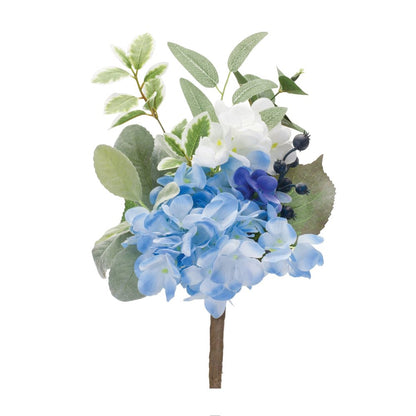 Set of Two 5" Blue Artificial