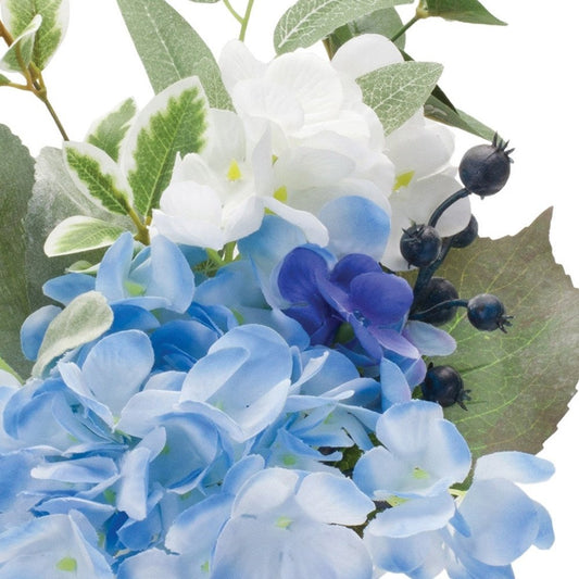 Set of Two 5" Blue Artificial