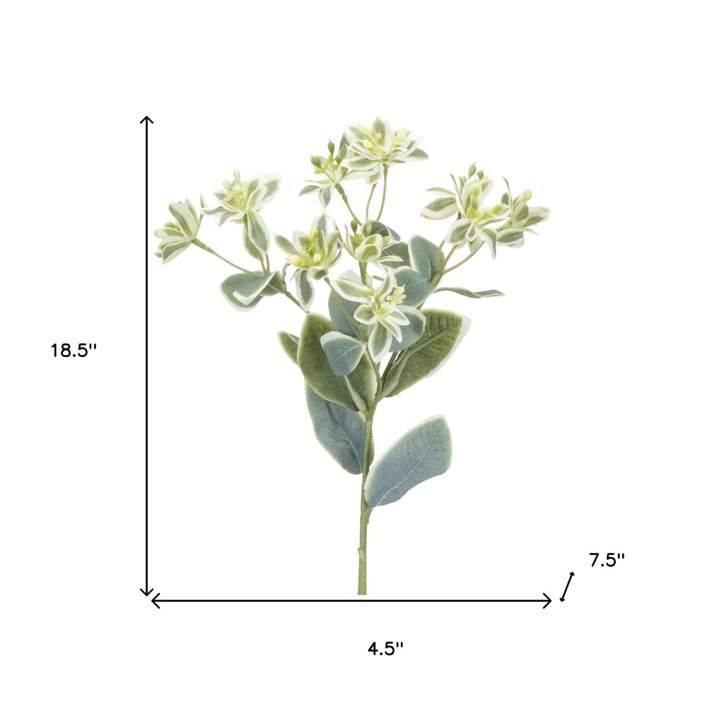 Set of Six 5" Green Artificial