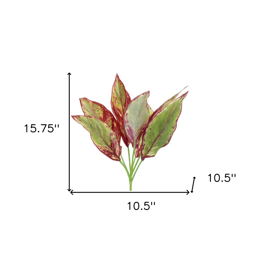 Set of Six 11" Green Artificial