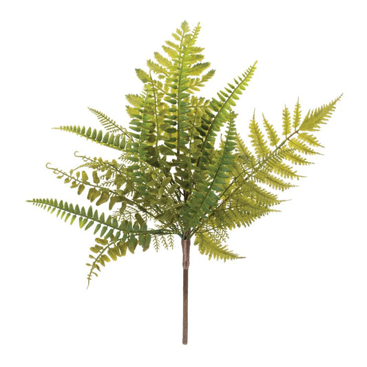 Set of Six 6" Green Artificial Fern