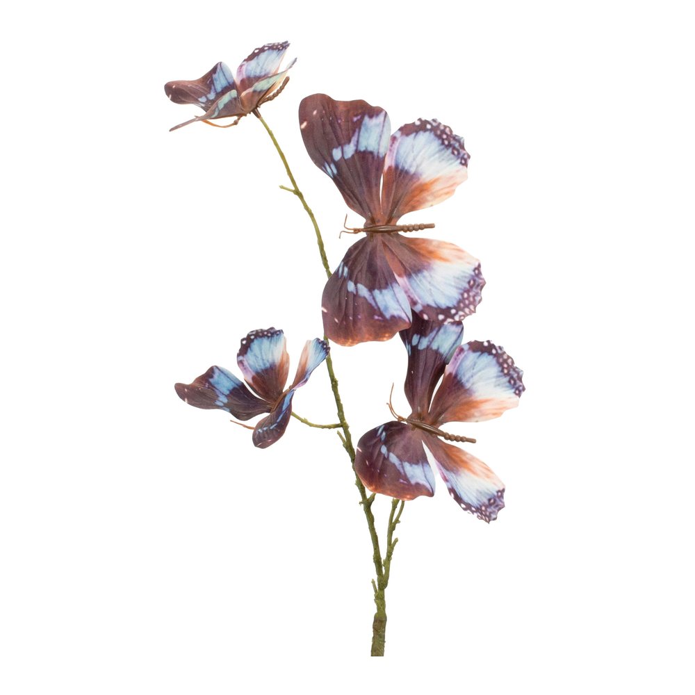 Set of Six 5" Brown Artificial