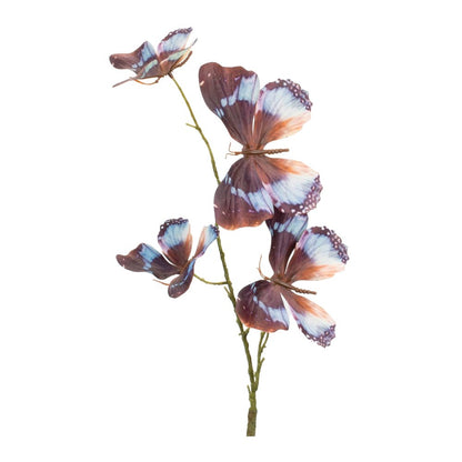 Set of Six 5" Brown Artificial