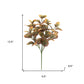 Set of Six 6" Yellow Artificial