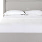 Gray Fabric Upholstered Queen Bed Frame