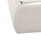Beige Tufted Boucle Queen Bed Frame