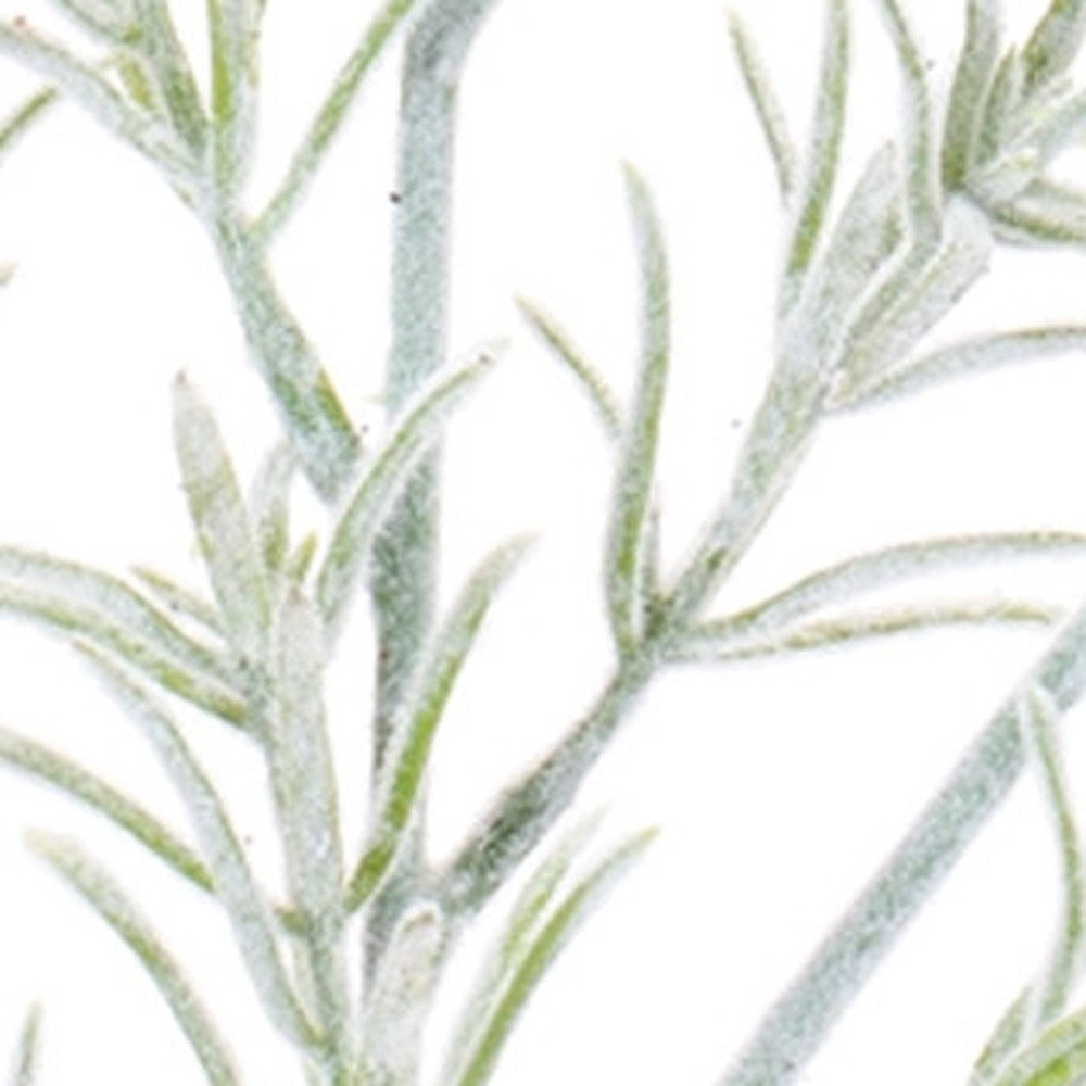 Set of Six 3" Green Artificial