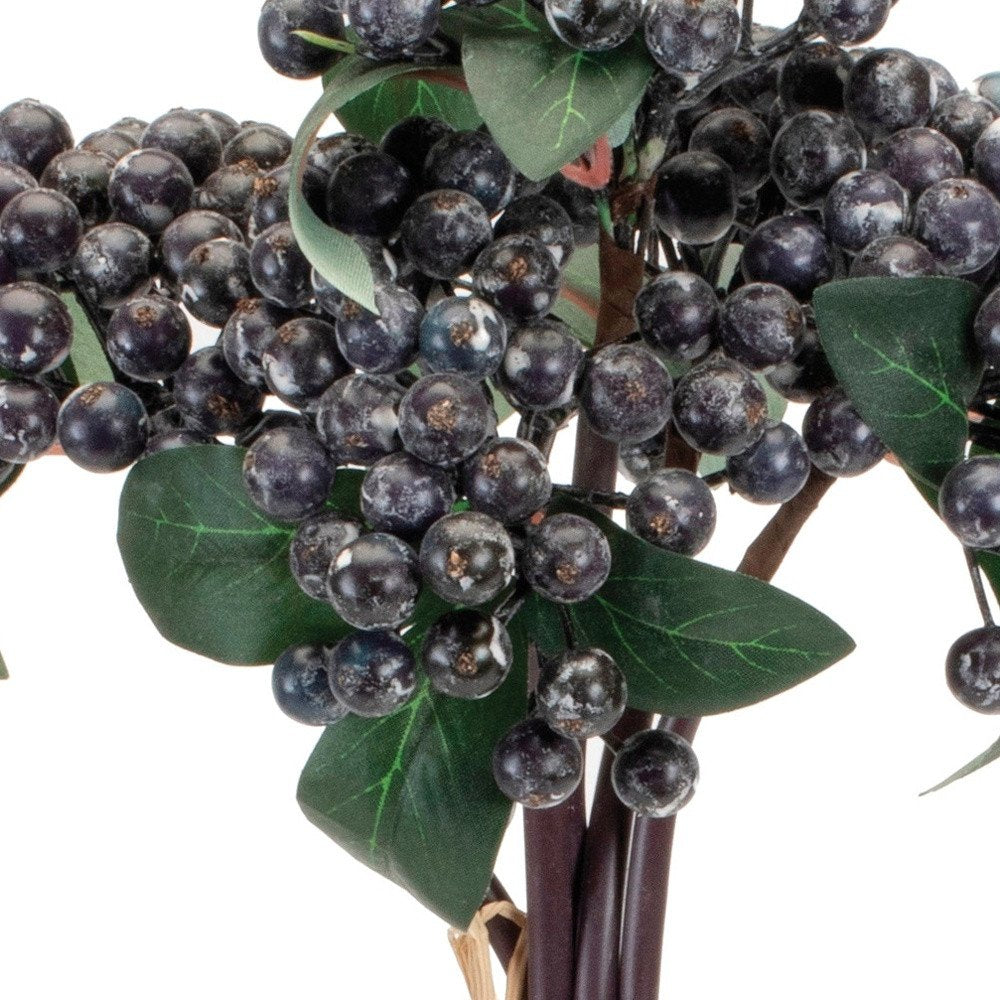 Set of Two 7" Blue Artificial