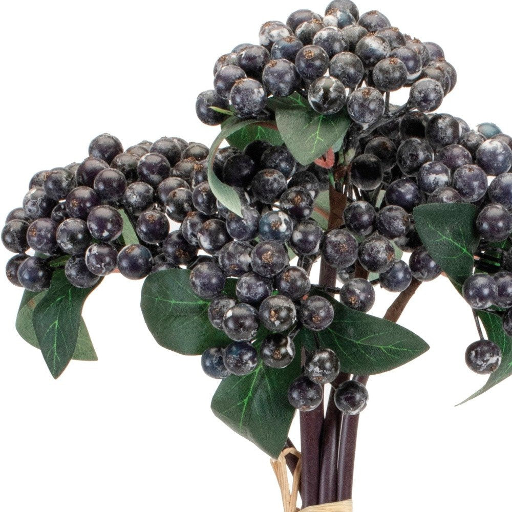 Set of Two 7" Blue Artificial