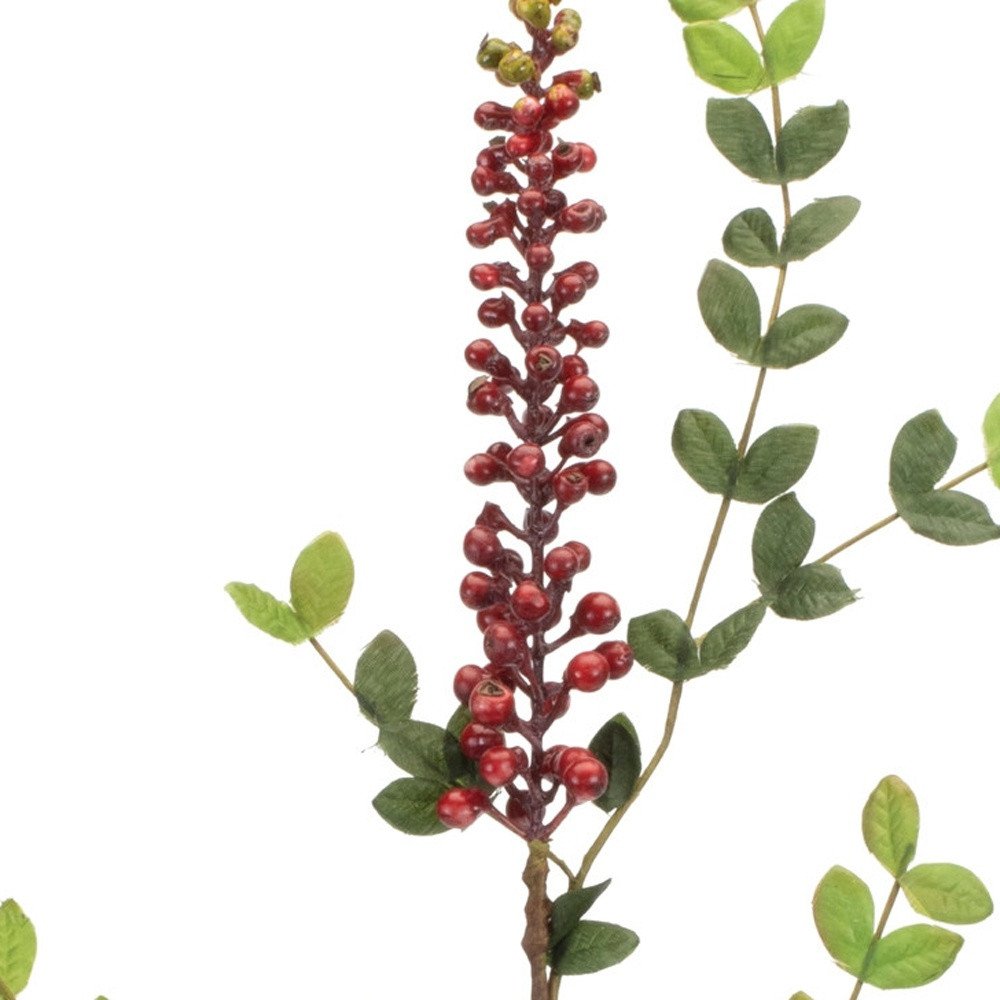 Set of Six 2" Red Artificial