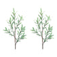 Set of Two 3" Green Artificial Olive