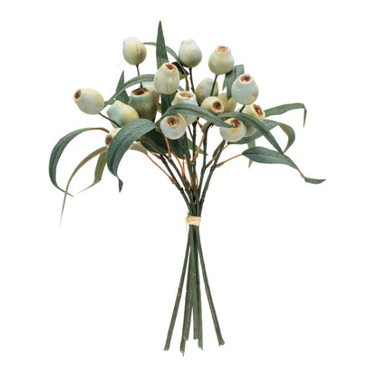 Set of Two 4" Green Artificial