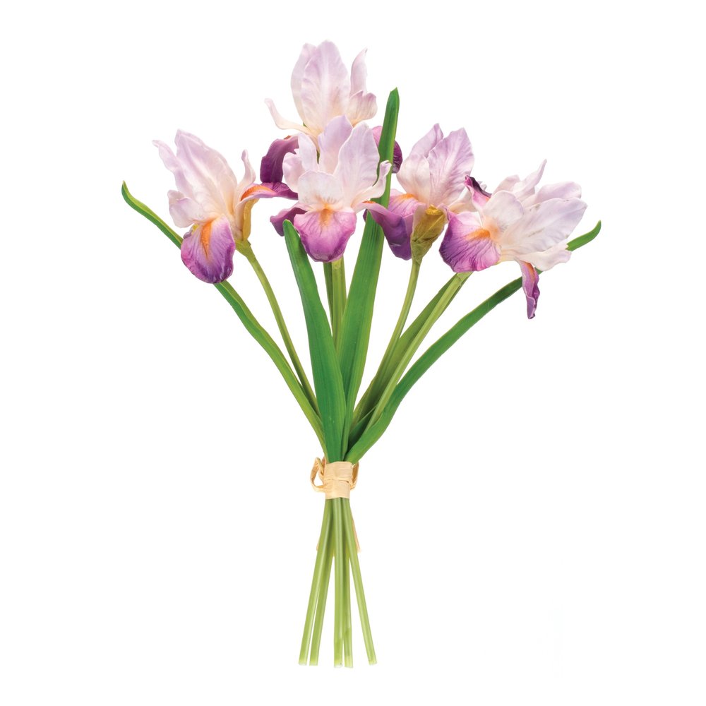 Set of Two 4" Purple Artificial